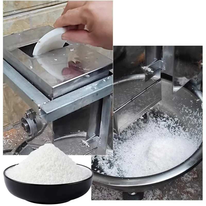 Máquina elétrica do cortador da carne do coco, plaina, escavador da carne, ralador, ralador