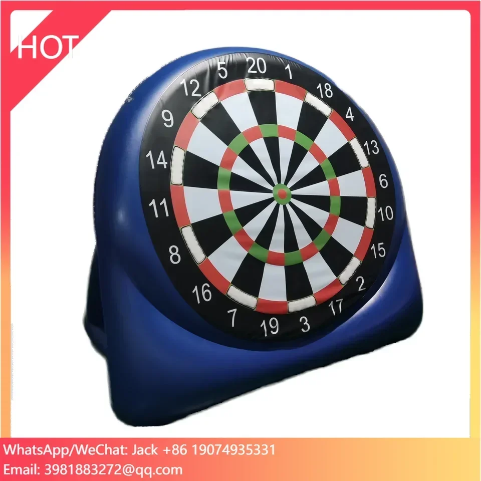 Indoor/Outdoor PVC Inflatable football Darts Game Board Football Dart Plate Home Shopping Mall Use Amusement Park Rides Rent