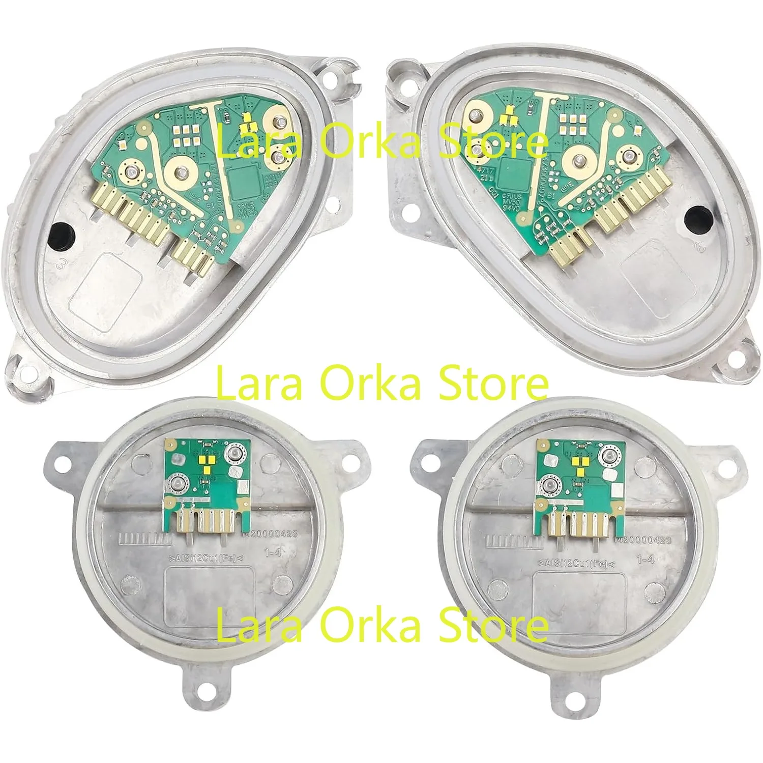 Yellow Angel Eye DRL LED Modules Compatible with 2019-2022 BMW X5 X6 G05 G06 Laser Headlight Replace 63119477986, 63119477989