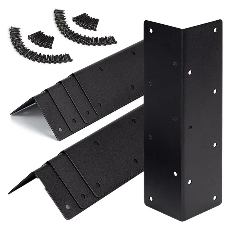 

Лучший набор садовых инструментов, совместимый с мебелью - Угловой кронштейн из нержавеющей стали с винтами