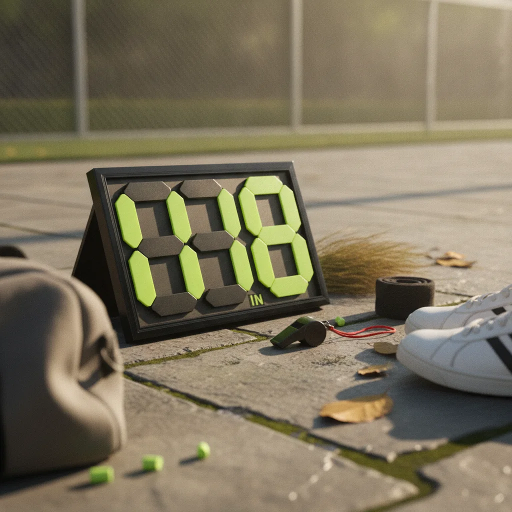 

Soccer Substitution Board Black Flip Number Board Sports Gear Rectangular Portable for Training