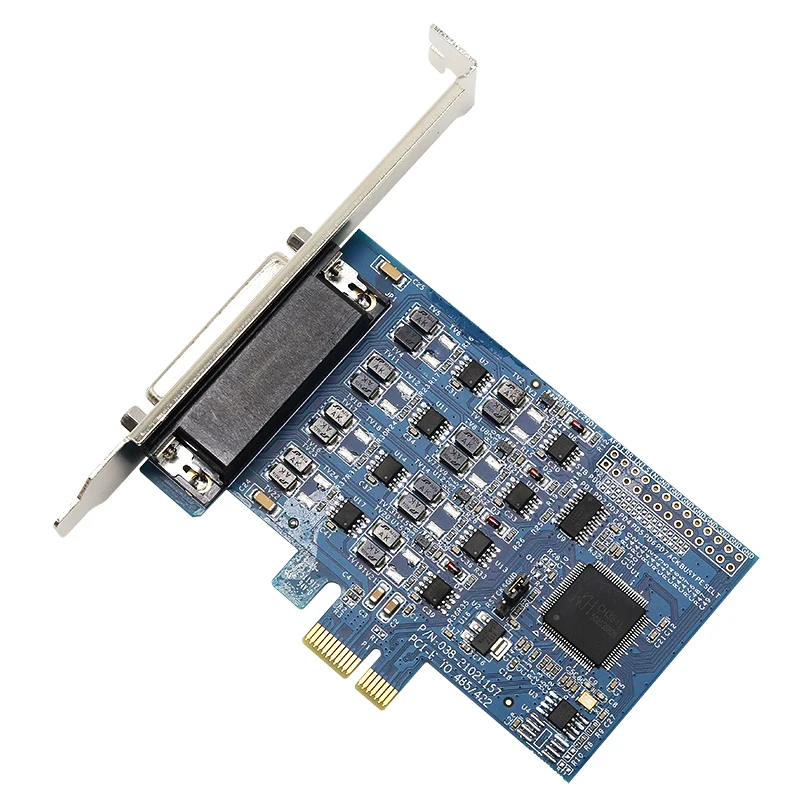 

UOTEK PCI-E к RS-485 RS-422, высокоскоростная последовательная карта, 4 порта DB9, RS422 R485, преобразователь PCI-Express PCIE, защита от перенапряжения UT-7924