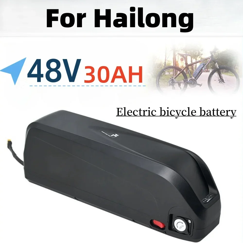 

For Hailong 100% brand new 48V 30Ah battery 30A BMS for 350W 500W 750W 1000W BBS02 BBS03 BBSHD