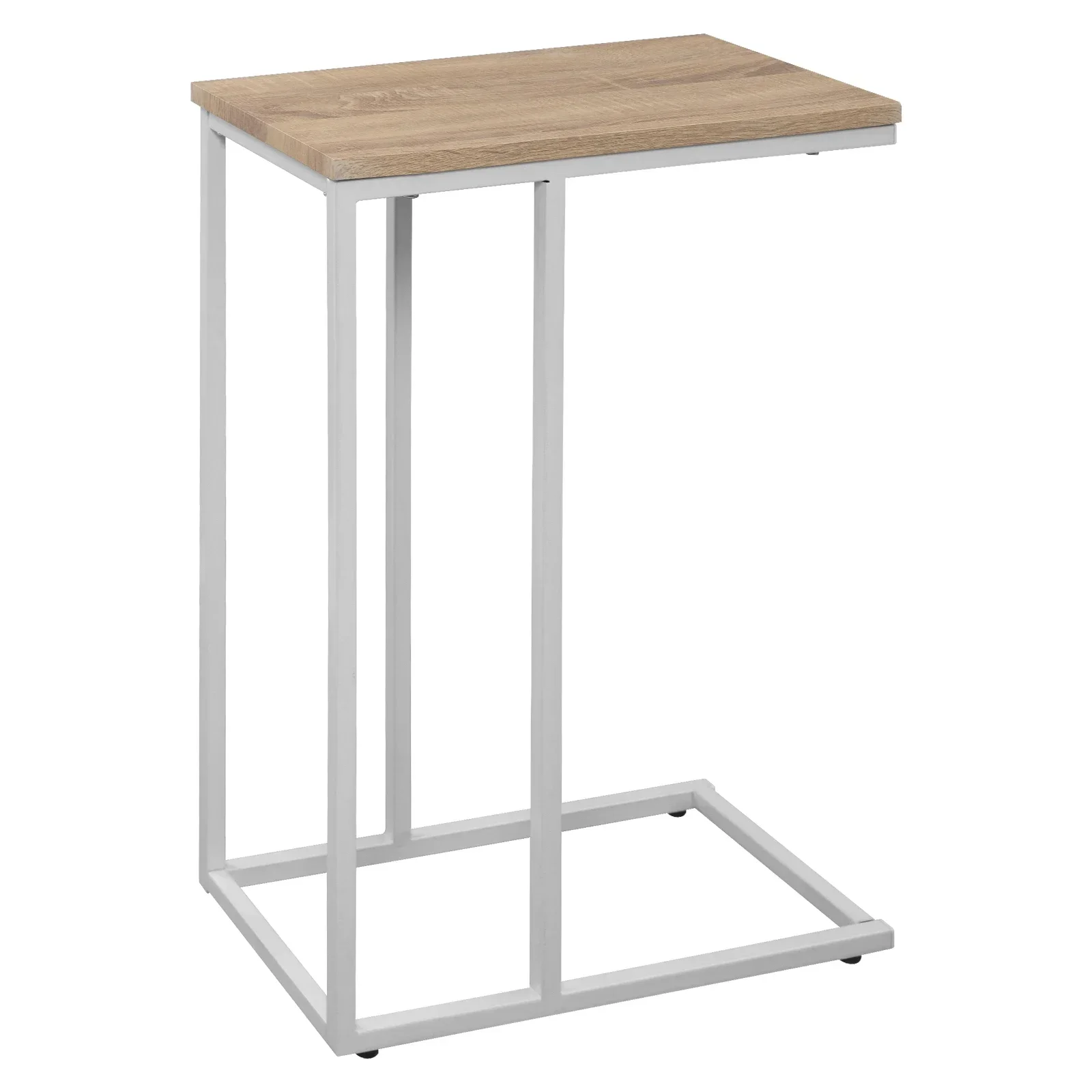 WOLTU End Table Side Table Tea Coffee  Laptop with Metal Frame Nightstand Table Living Room Home Furniture