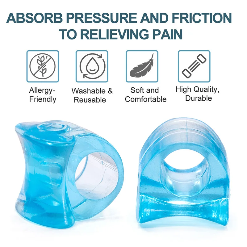 Protective Soft Gel Spacers Foot Care Bunion Corrector Stretchers Suitable Toe Separator Toe Spacers With Soft Gel Material