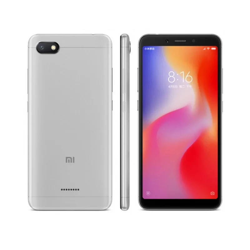 Global firmware Xiaomi Redmi 6A 3G 32G smartphone MediaTek Helio A22 5.45\