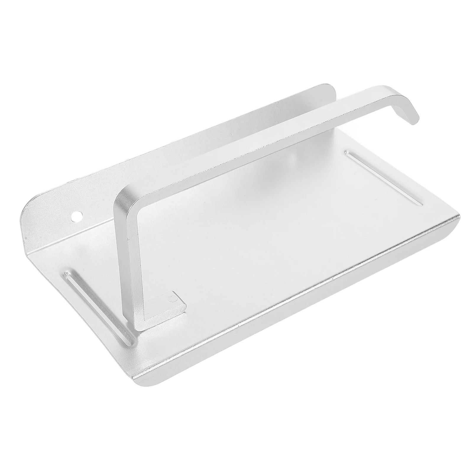 

Wall Mounted Toilet Paper Holder Silver 1 Roll Bathroom Tissue Rack Storage Organizer Napkin Shelf Practical