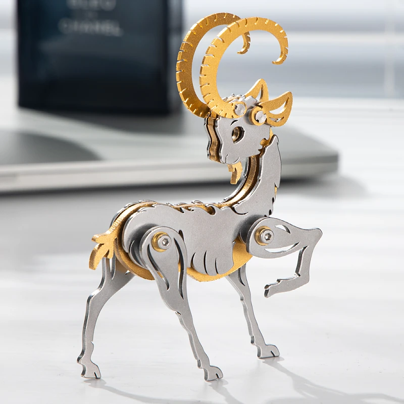 

MOKR овца 3D металлический пазл детская игрушка DIY ручная сборная модель Рождественский подарок на день рождения образование и обучение