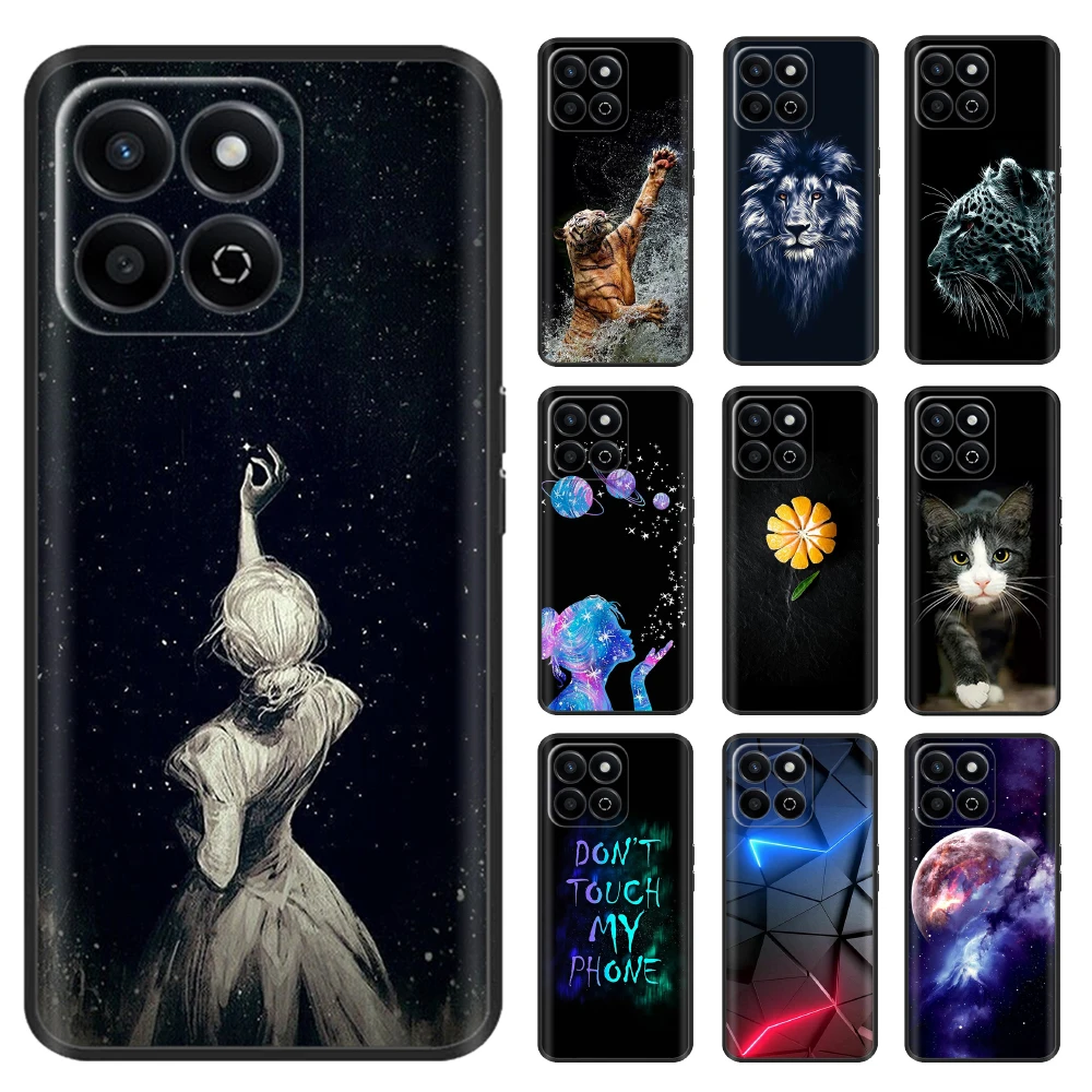 Painted Cover for Honor 200 Smart Case Soft Silicone Shockproof Phone Cover for Huawei Honor 200 Smart 5G Honor200 Cases Coque
