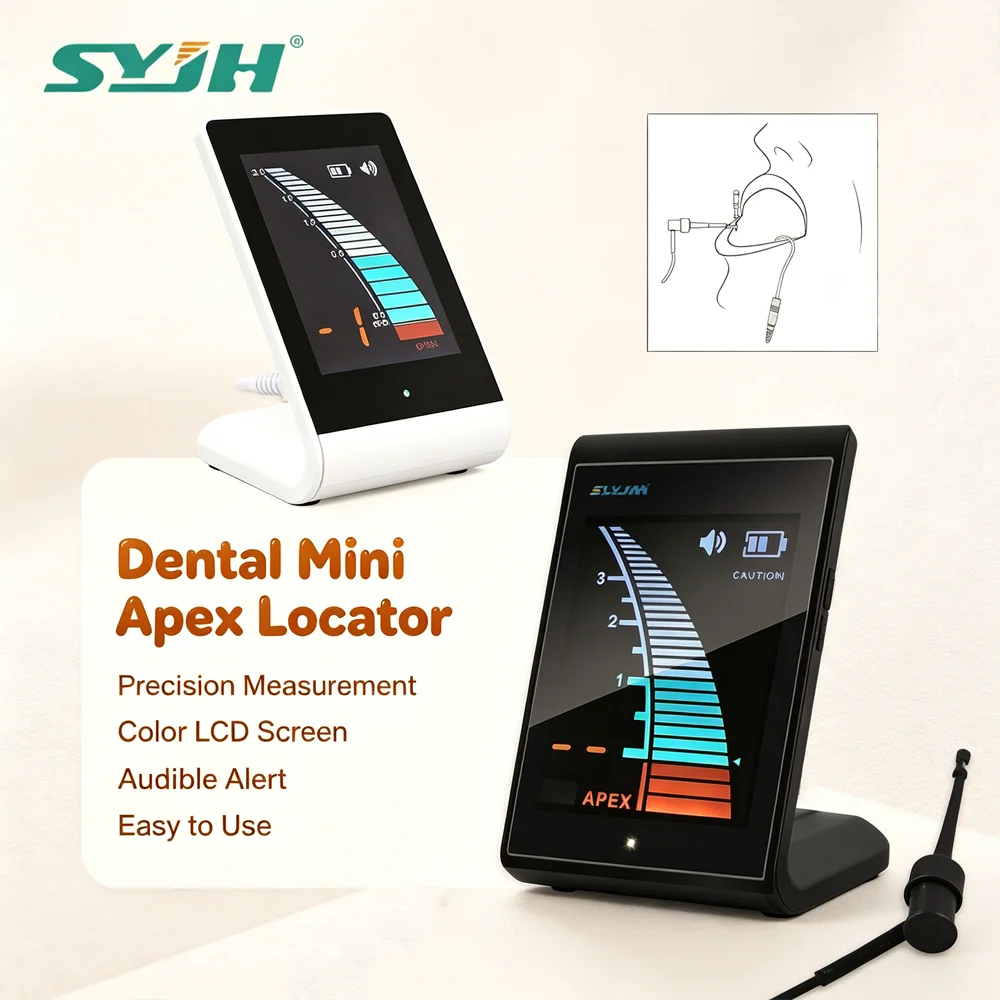 Dental Wireless Apex Locator Endodontics Root Canal Measurement Tool Mini Micro Multi-frequency System for Dentistry Treatment