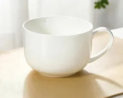 800ML. refined bone china thermal mug, porcelain mug, big espresso cups, fashion tazas tea cups, drink items, for breakfast