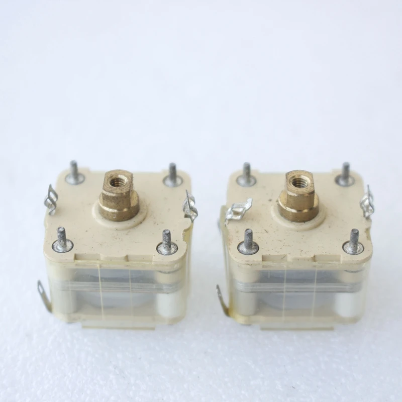 Stock Film 15PF Radio Recorder Variable Adjustable Capacitor Hard Pins Positive Insertion Pins