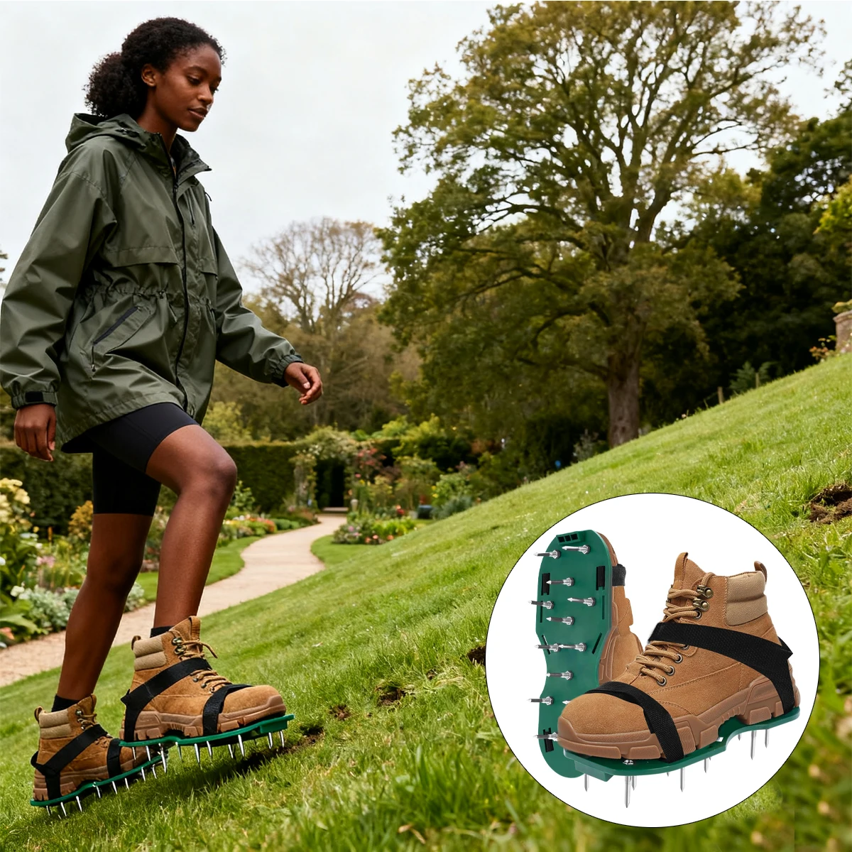 مهوية العشب ملحقات البستنة خدش أداة الجدة حديقة العشب أدوات الرعاية الأرض تخفيف لوازم الزراعة البستنة