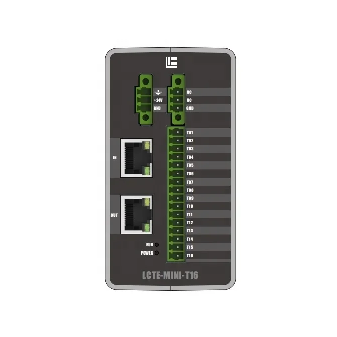 

New Arrivals Secure EtherCAT TTL CMOS Digital Output Interface Mini Remote IO Module LCTE-MINI-T16