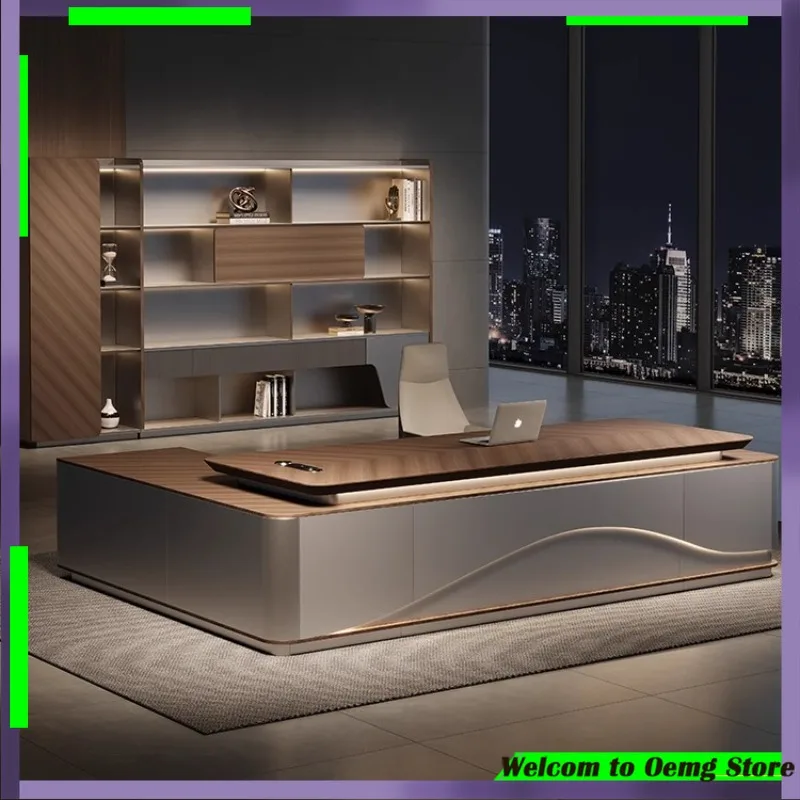 

Modern Motion Desk Narrow Table Perfect Office Upgrade Stylish Computer Desks Productive Workspace Muebles Oficina Decoration