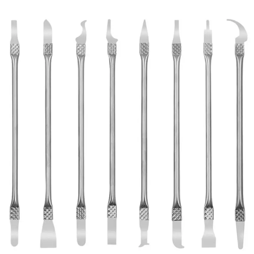 8 in 1 CPU Pry Tool for Computer Mobile Phone Electronics Circuit Board IC Chip Disassembly Remove Repair Tools Kit Thin Metal
