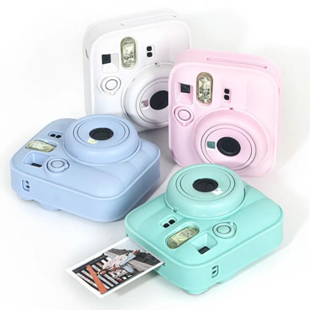 Silicone Instant Camera Case Solid Color Wear Resistant Camera Protector Shockproof Soft for Fujifilm Instax mini 13