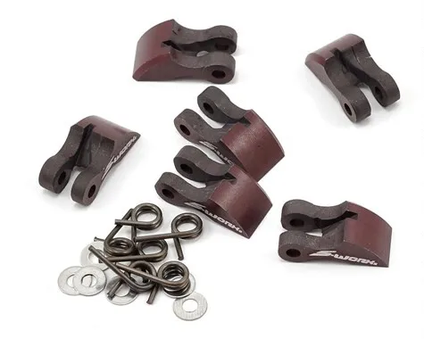 2 Set  SWORKz S35-3 1/8 Buggy Tornado Clutch Shoes with Laser Engraving SW-330006A Nitro RC Car