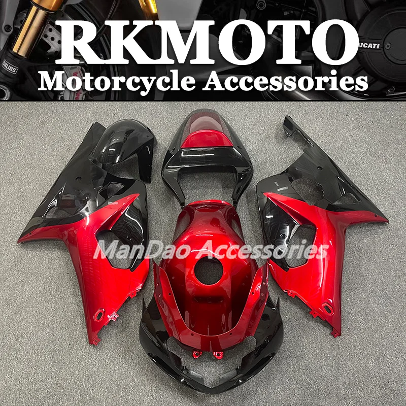 

Motorcycle Whole Fairing kit fit for GSXR600 750 01 02 03 GSXR 600 GSX-R750 K1 2003 2001 2002 full Fairings set Red Black