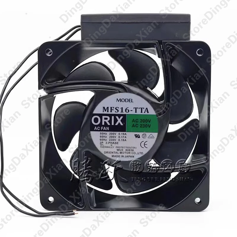 D+FOR ORIX MFS16-TTA 200V 0.19A 38/34W 16062 16cm Cooling Fan 1PCS