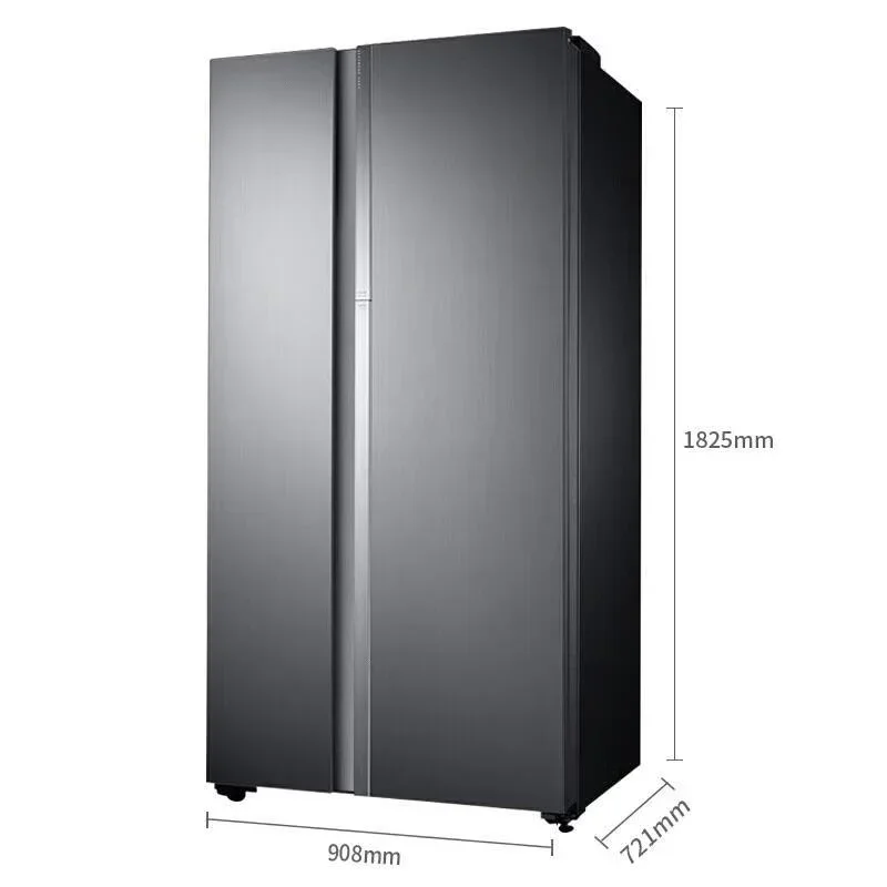 Wholesale Side-by-side Refrigerator 488L Low-noise Energy Saving Power Saving Double Door Refrigerator