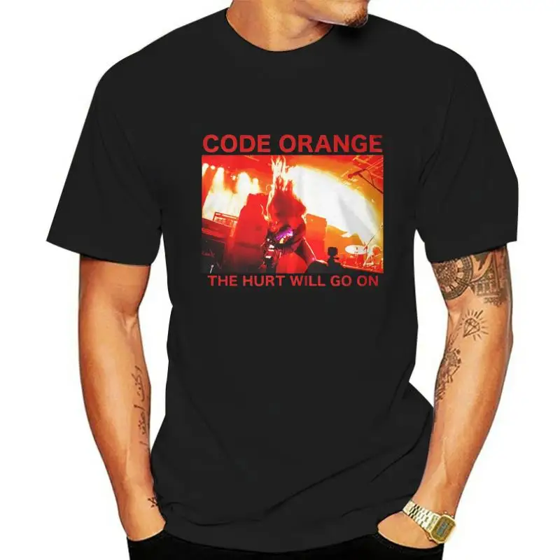 Code Orange Red Hurt Photo T-Shirt - NEW  OFFICIAL!