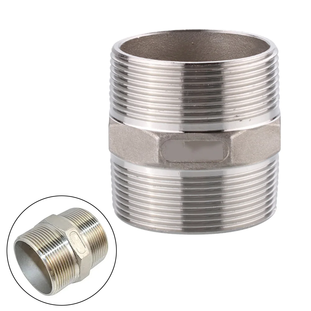 For Plumbing Installations 2 Inch Male Threaded 304 Stainless Steel Nipple Optimal Functionality Secure Connection