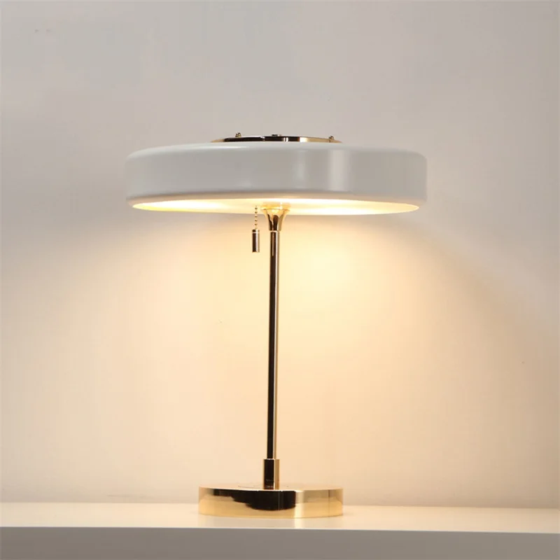 PLLY Contemporary Luxury Table Light Design E14 Desk Lamp Home LED Decorative For Foyer Living Room Office Bedroom