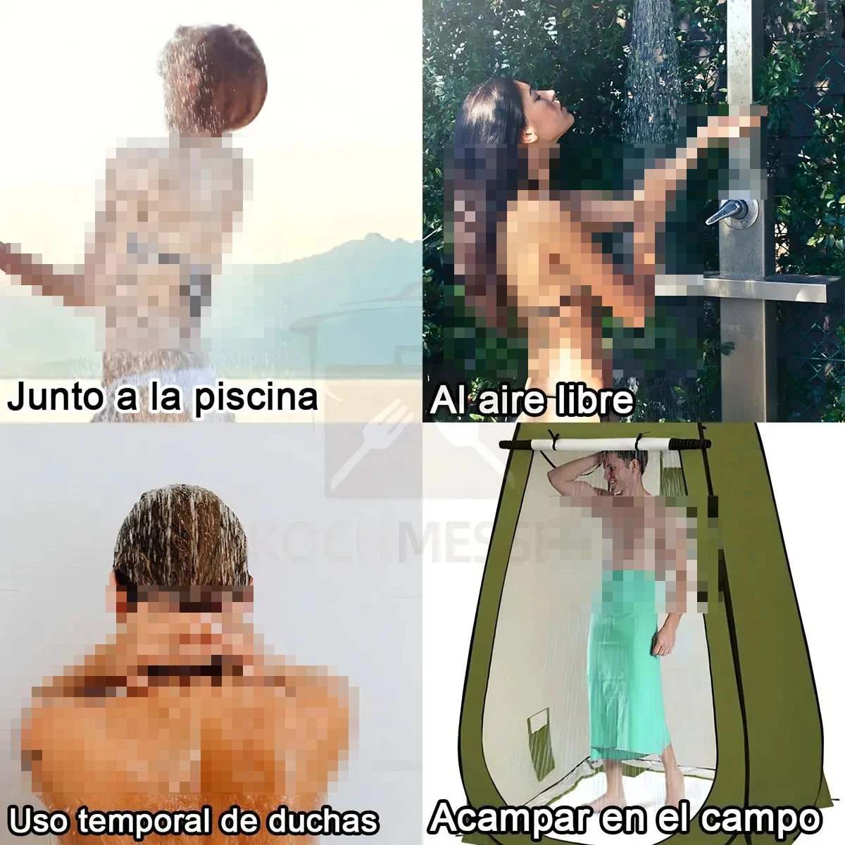 Pompa Mandi Portabel untuk Ber - Portable Camping Shower ulasan dan harga