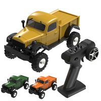 UDIRC 1/24 Mini Rc Car UCX2401 4WD Electric Climbing Off Road 4x4 Short Truck 2.4G Remote Control Car Table Toys for Kids