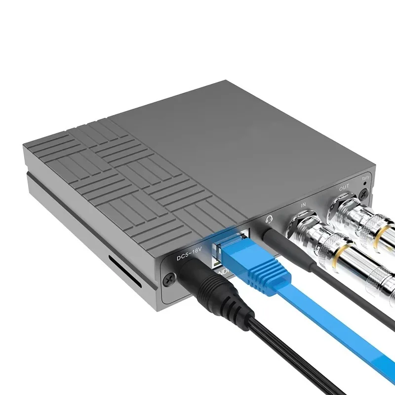 MEDIA 12G SDI Full NDI Encoder/Decoder with Private Mold 1x Input/Output Made in China