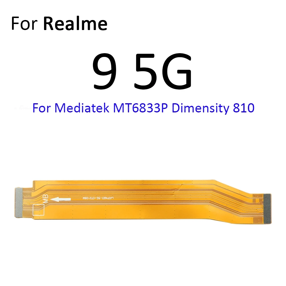 اللوحة الرئيسية اللوحة الأم توصيل LCD الكابلات المرنة لـ OPPO Realme 9 9i 10 Pro Plus 5G 4G