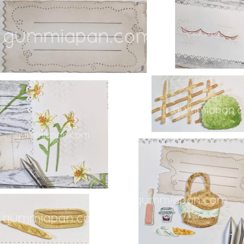 Wellenförmige Banner-Schubkarren-Metall-Stanzformen, Slimline Essentials Scrapbooking-Kartenschablone, Stanzform für DIY handgemachte Karten und Bastelarbeiten
