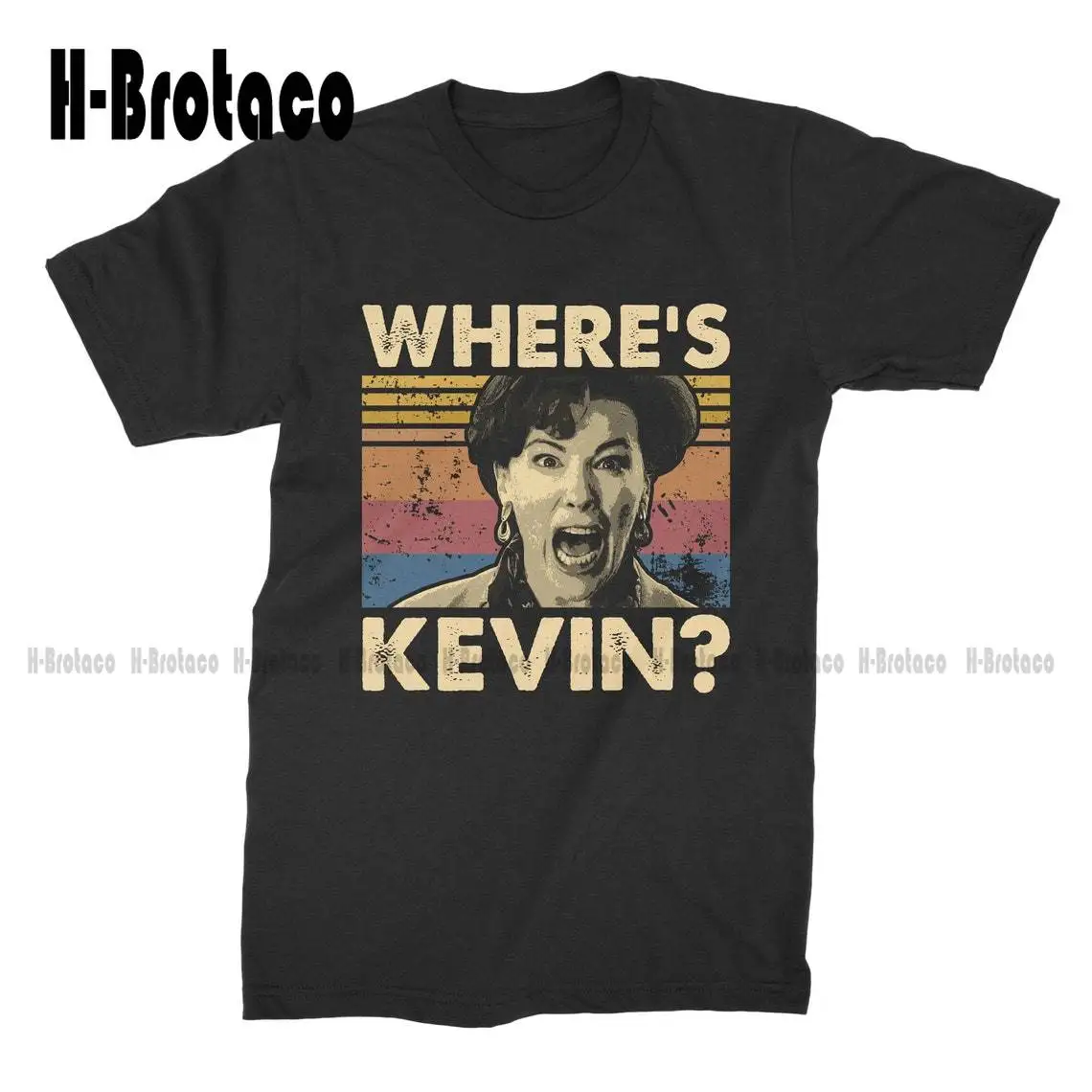 Home Alone, Where's Kevin Vintage T-Shirt T Shirt Custom Aldult Teen Unisex Digital Printing Tee Shirts Custom Gift Xs-5Xl