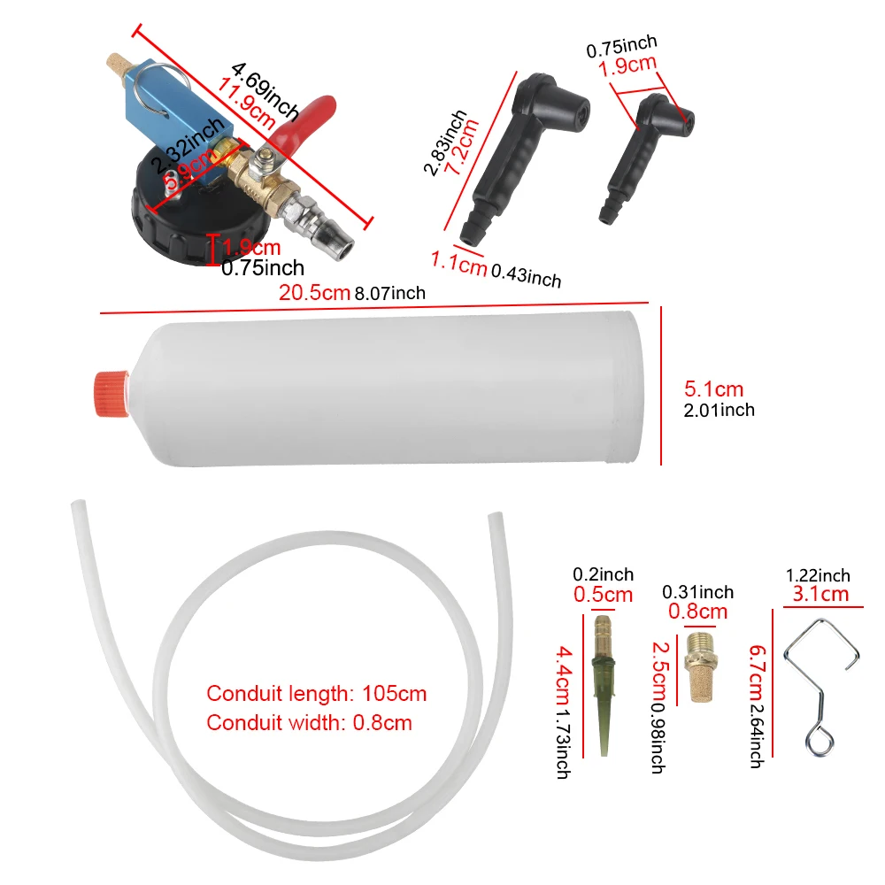 Oil Pump Car Accessorie Car Brake Fluid Oil Change Tool Hydraulic Clutch Oil Bleeder Empty Exchange Drain Kit