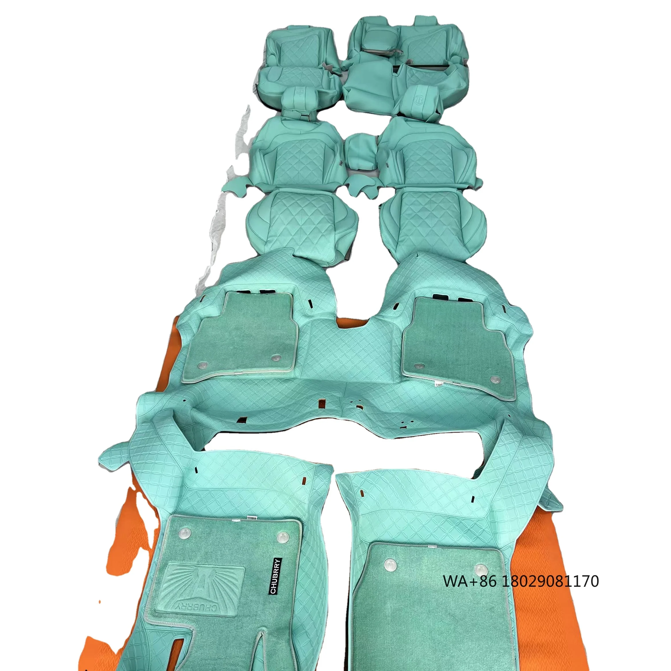 

For Bc92 Leather Seat Cover Special Modification Five-Seater Seven-Seater Cars Interior Accessory