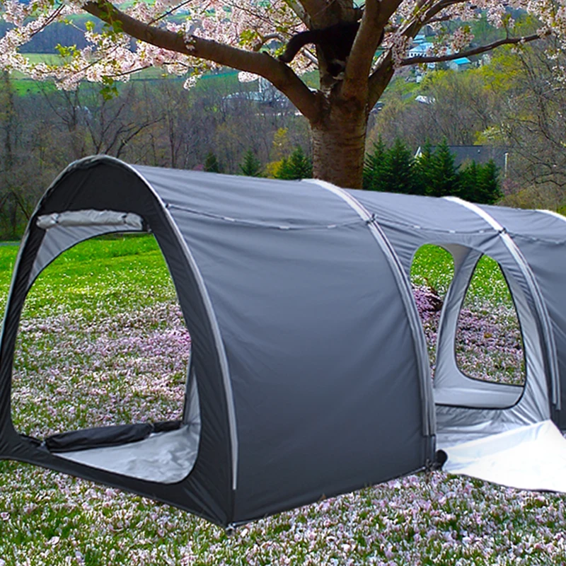 Outdoor Waterproof Large Bike Shelter, Only ONE TENT, Connector 4 Bike Storage Tents, Garden Tools, Weatherproof Shelter