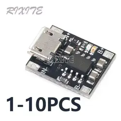 1-10PCS Mini Lithium Battery Charging Module 1A Charging Plate 4056 Module 18650 Charger Micro Interface