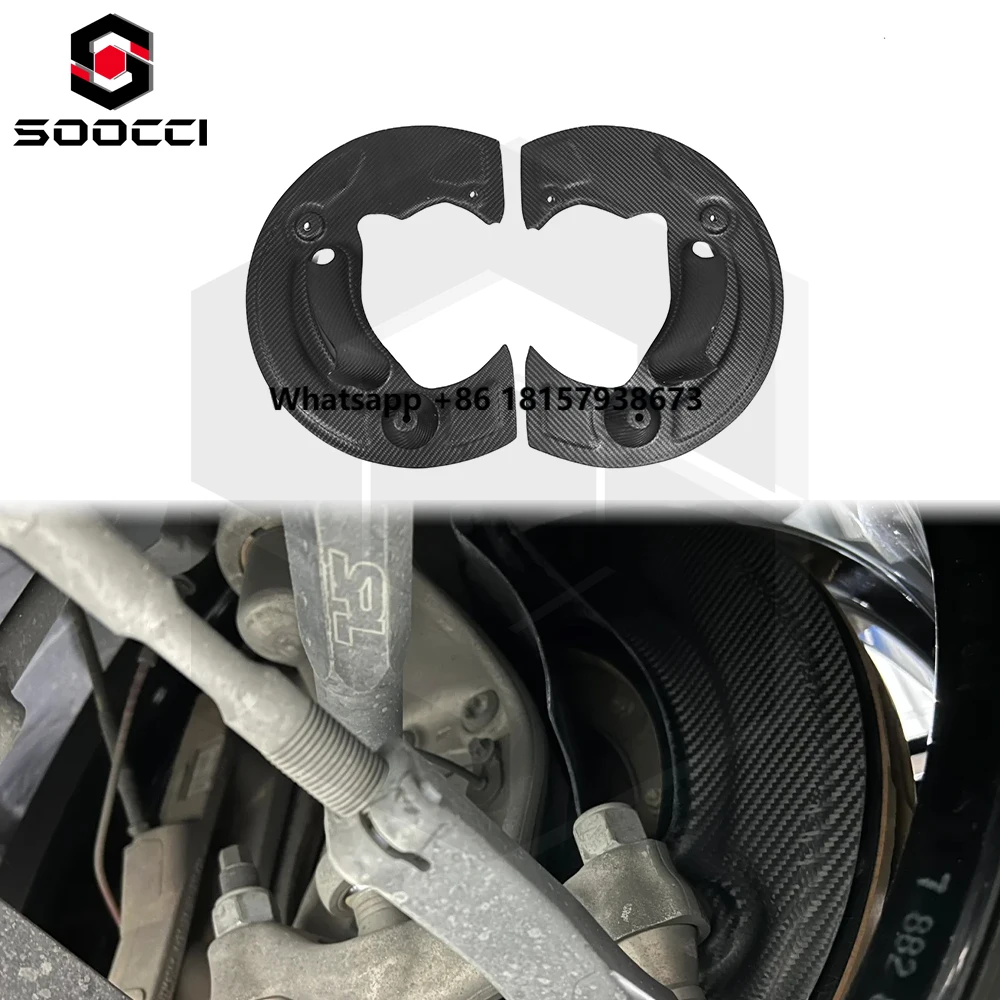 

M3 M4 Dry Carbon Fiber Front Brake Cooling Down Air Duct Plate for G80 G81 M3 G82 G83 M4 G87 M2 Upgrade Body Kit Tailor-Made