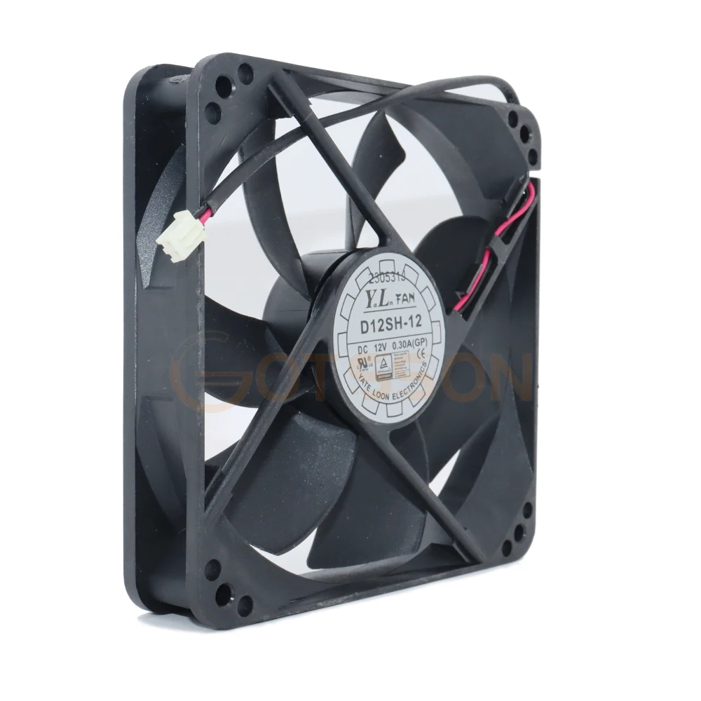 new Original for Yate Loon D12SH-12 D12SM-12 12025 120x120x25mm DC 12V 0.30A cooling fan Power box fan