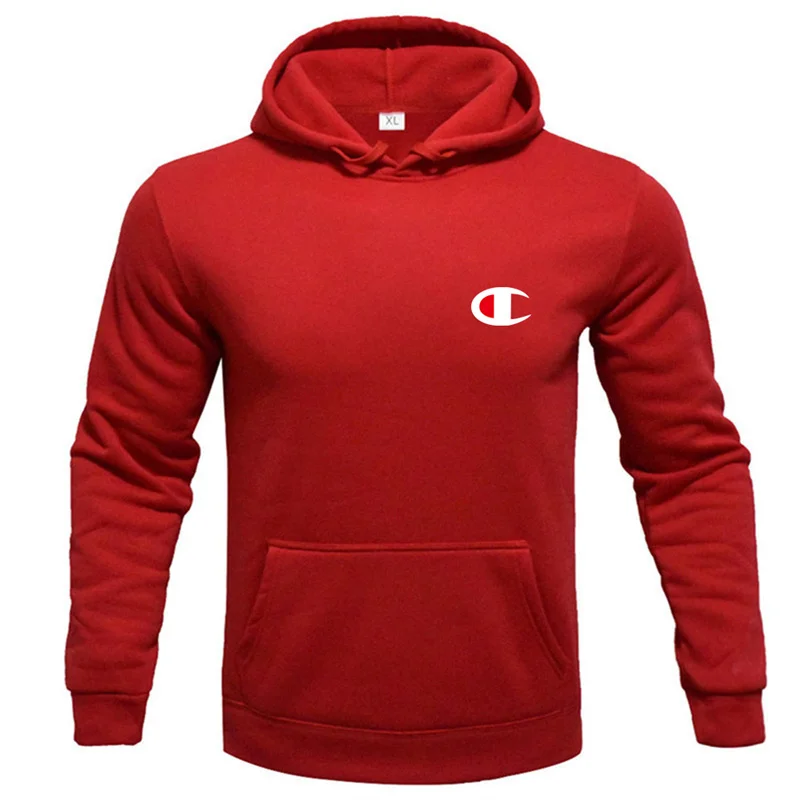 Sudadera con capucha de cuello redondo para hombre, Jersey deportivo de lana cálida, informal, Hip Hop, personalidad