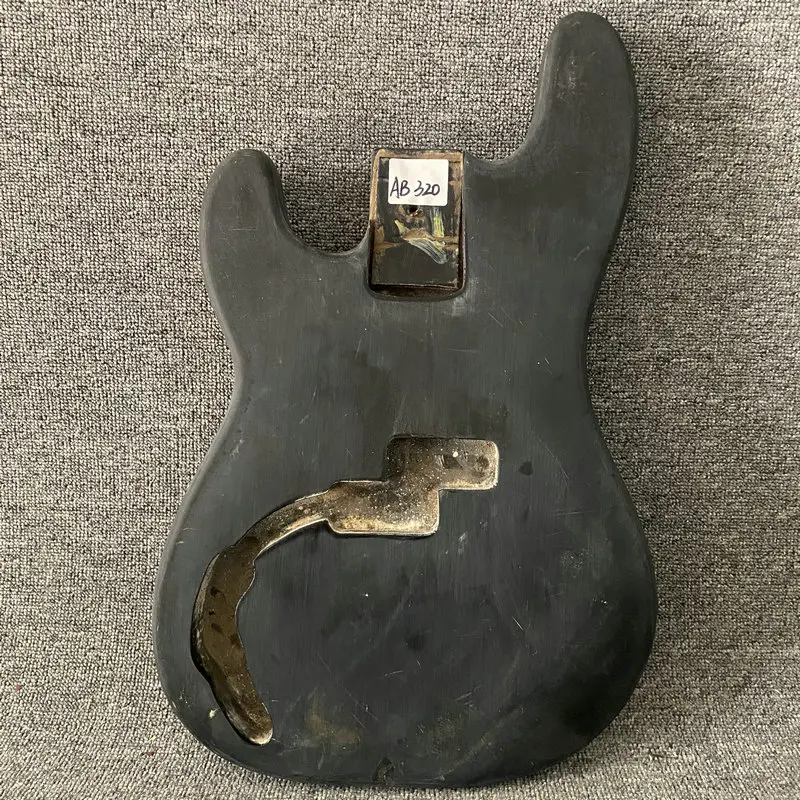 

AB320 Left Hand Version PB Bass Black Color Unfinished Electric Bass Body SOlid Basswood with Damages