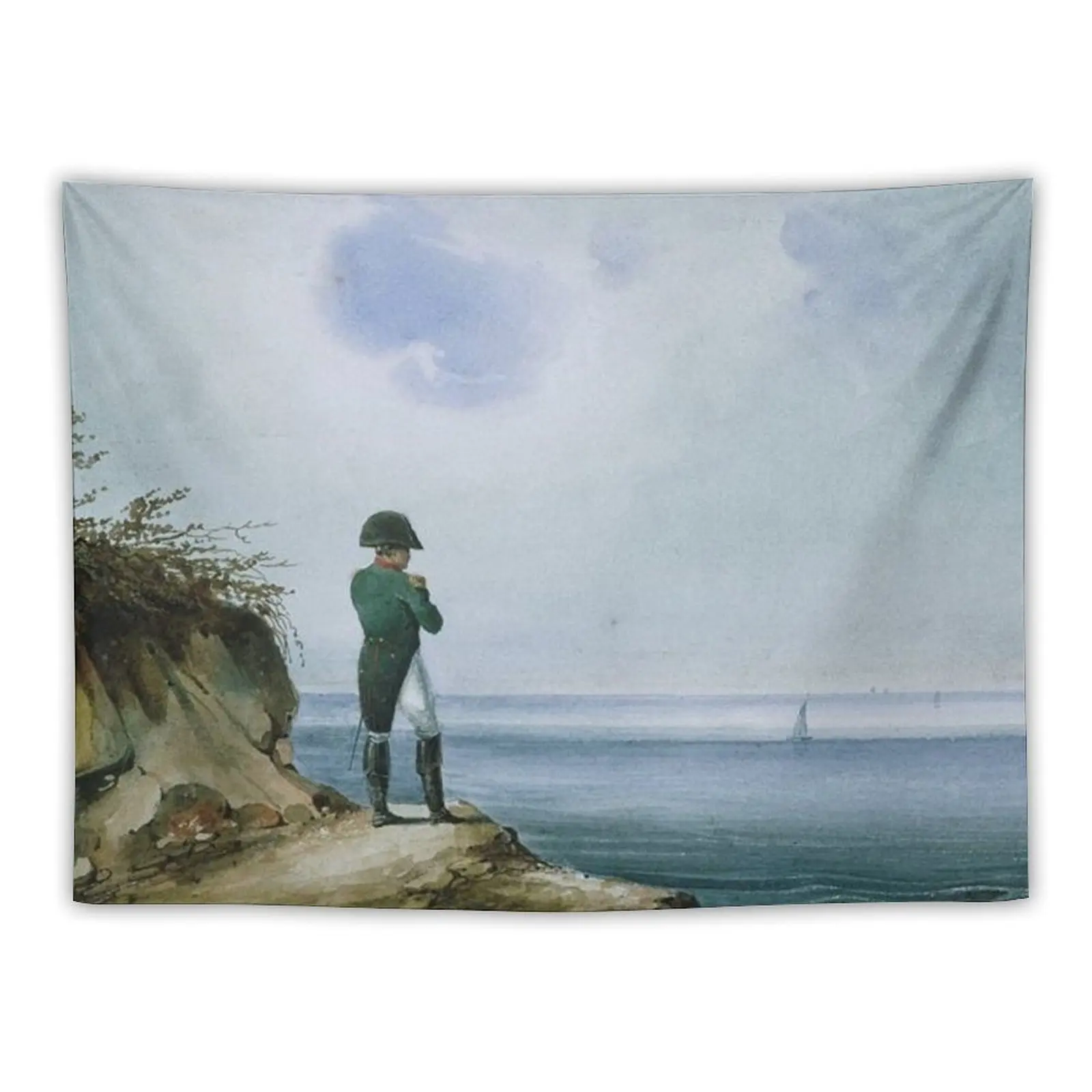 

Napoleon on Saint Helena by Franz Josef Sandmann Tapestry Kawaii Room Decor Hanging Wall Tapestry