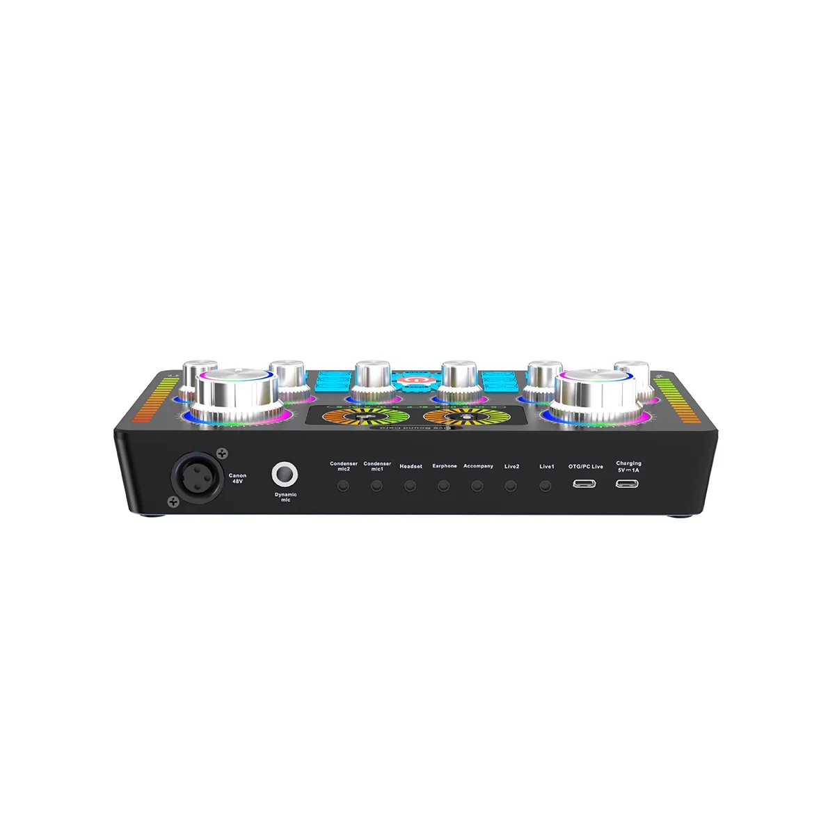 Live Sound Card Audio Sound Card Professional Live Broadcast Equipment Supports Multi-Platform Live Singing