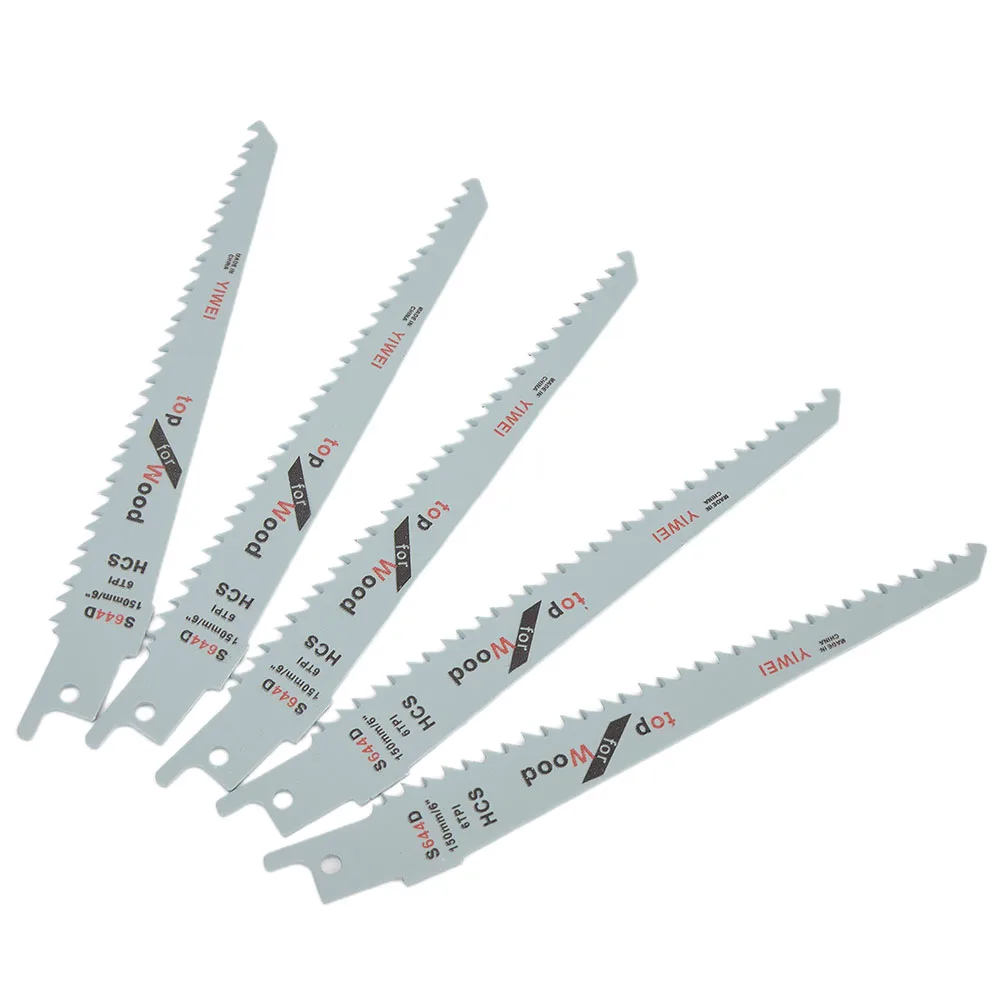 Tool Saw Blades Saws Blades 150mm Power Tools 2019 Practical Silver HCS Tools High-Quality Wood Cutting Plastic