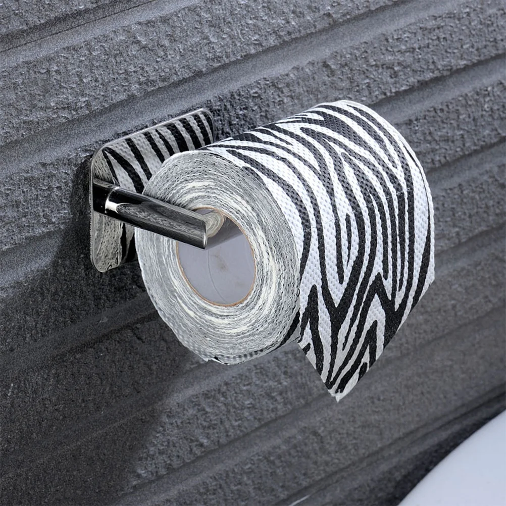 

Stainless Steel Paper Holder Durable Bathroom Wall Mounted Toilet Tissue Storage Rack Practical Paper Organizer