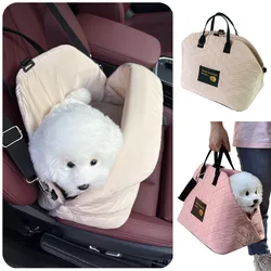 Car mounted dog kennel cat crossbody bag handbag outdoor dog and cat carrying bag, comfortable dog walking cat bag, home pet bed