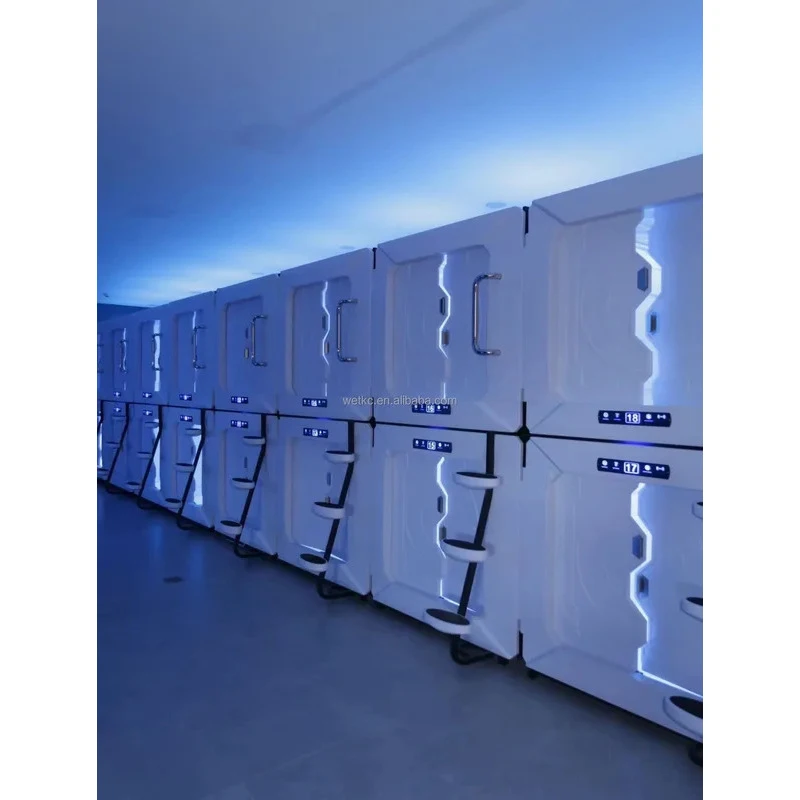 

Our New Val Sleep Camping Bed Tr Pod Hotel With LED Light