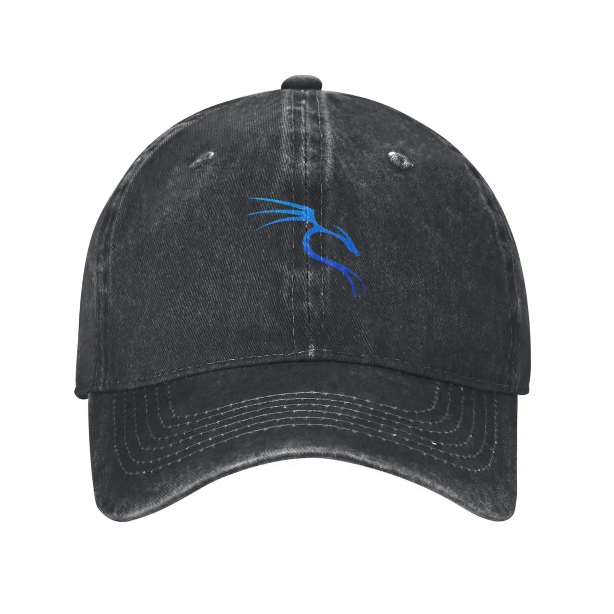 Kali Linux (Blue Gradiant) Baseball Cap Horse Hat hard hat Golf Hat Man Hood Caps Women Men's