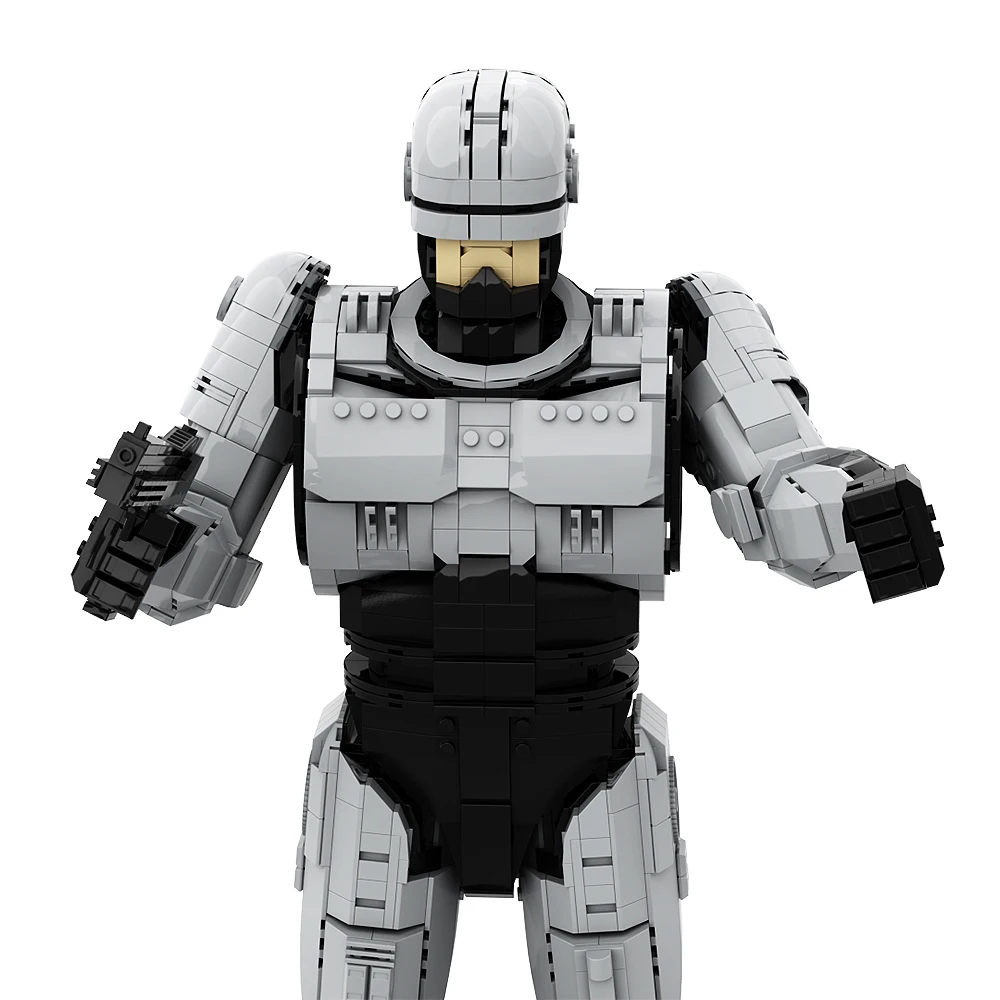 MOC Movie RoboCop Robot Model DIY Creative Male Building Block Set Toys For Gift Collect Christmas Present